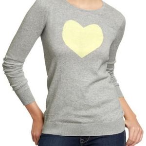 Old Navy Heart design sweater